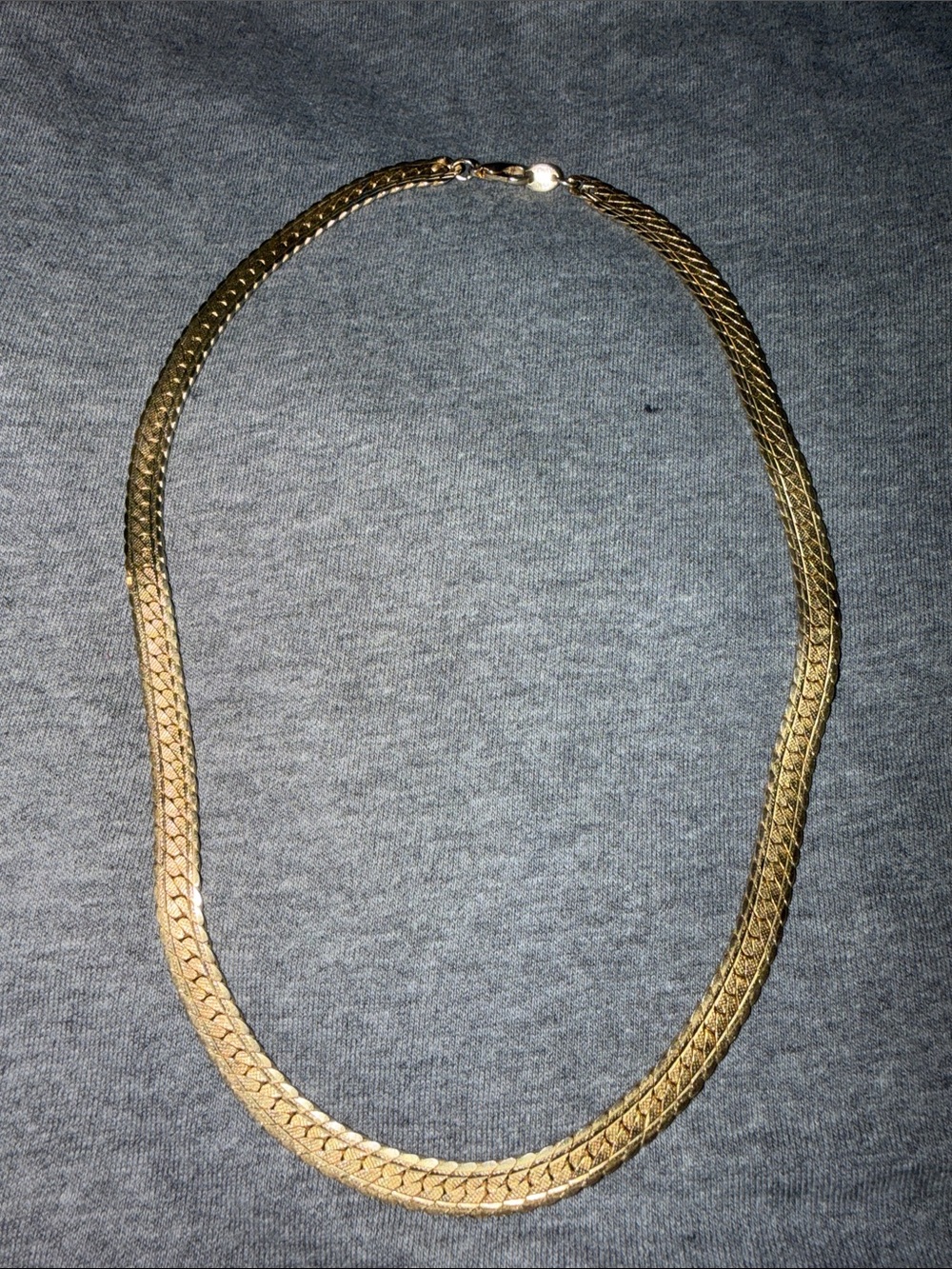 Gold-Tone Women’s Herringbone Necklace - Costume Jewelry